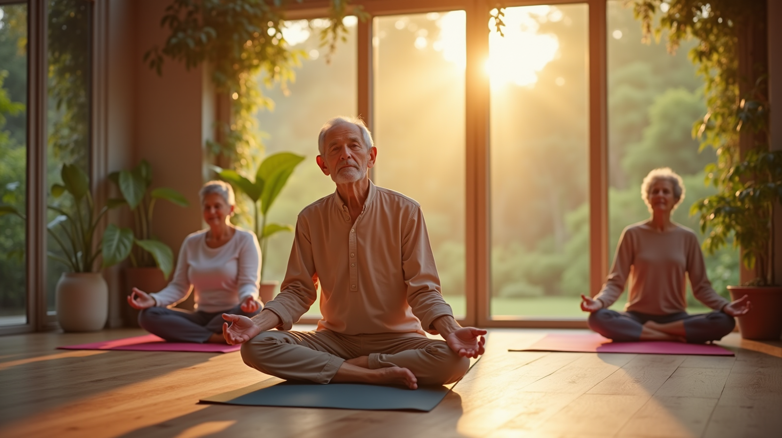 Йога на світанку